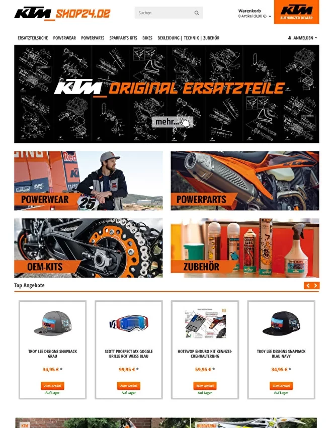 KTM-Shop