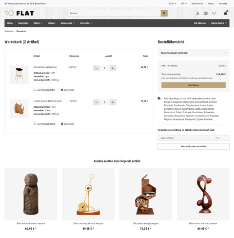 Flat - JTL-Shop 5 Template