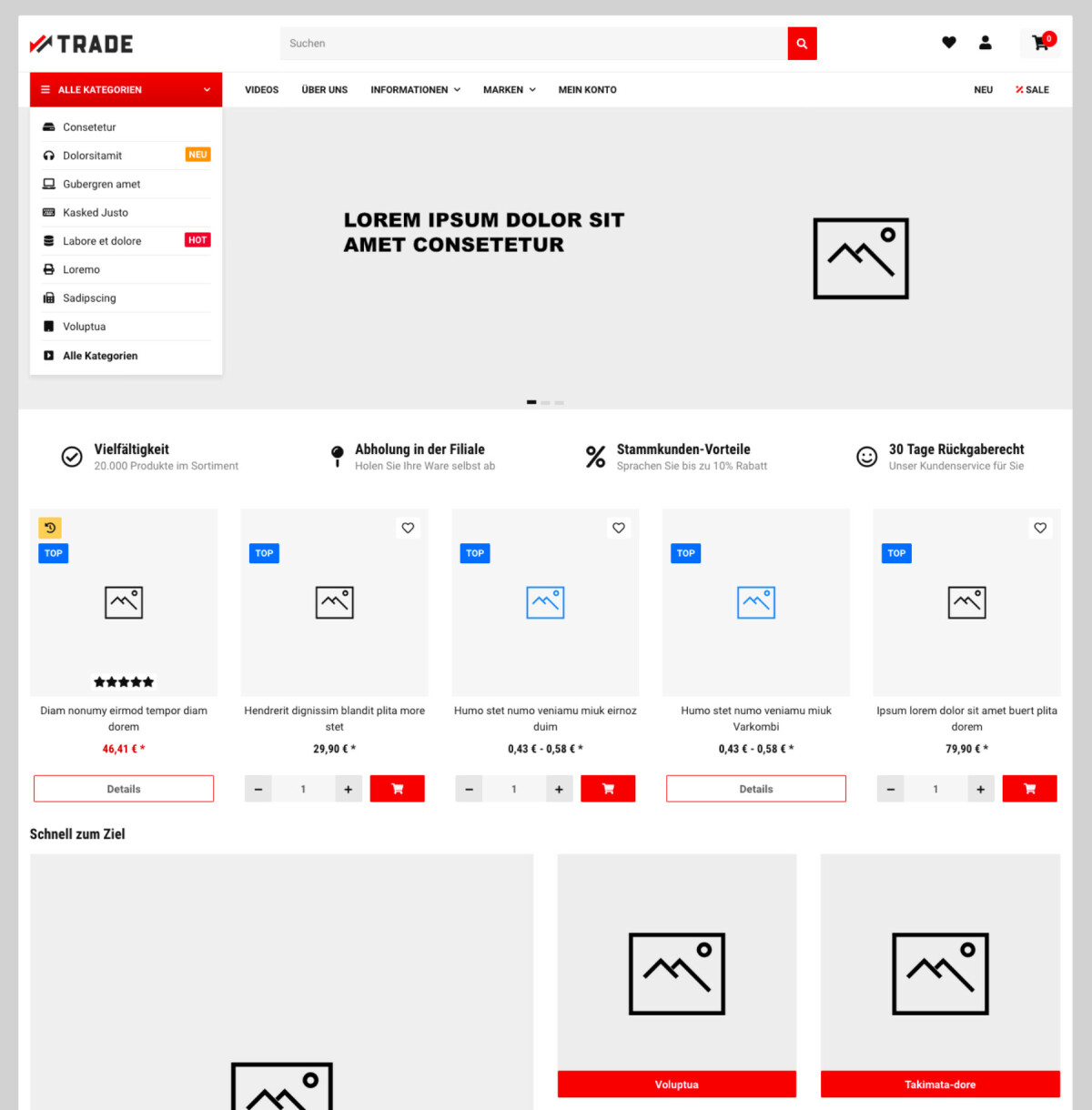 Trade - JTL-Shop 5 Template