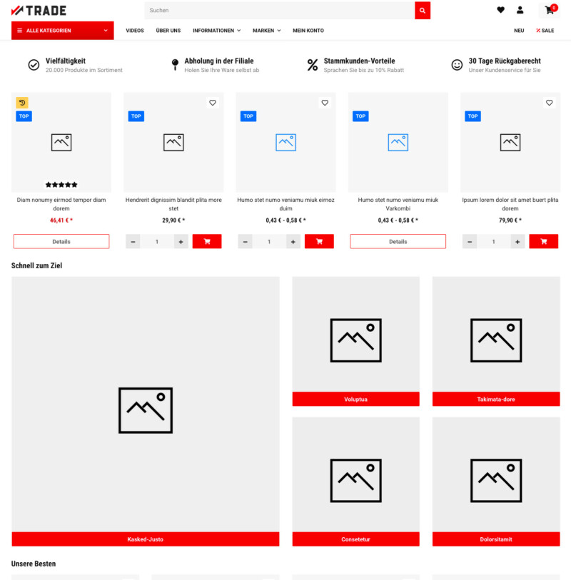 Trade - JTL-Shop 5 Template