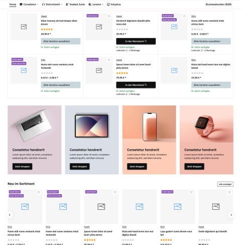 Remake - JTL-Shop 5 Template