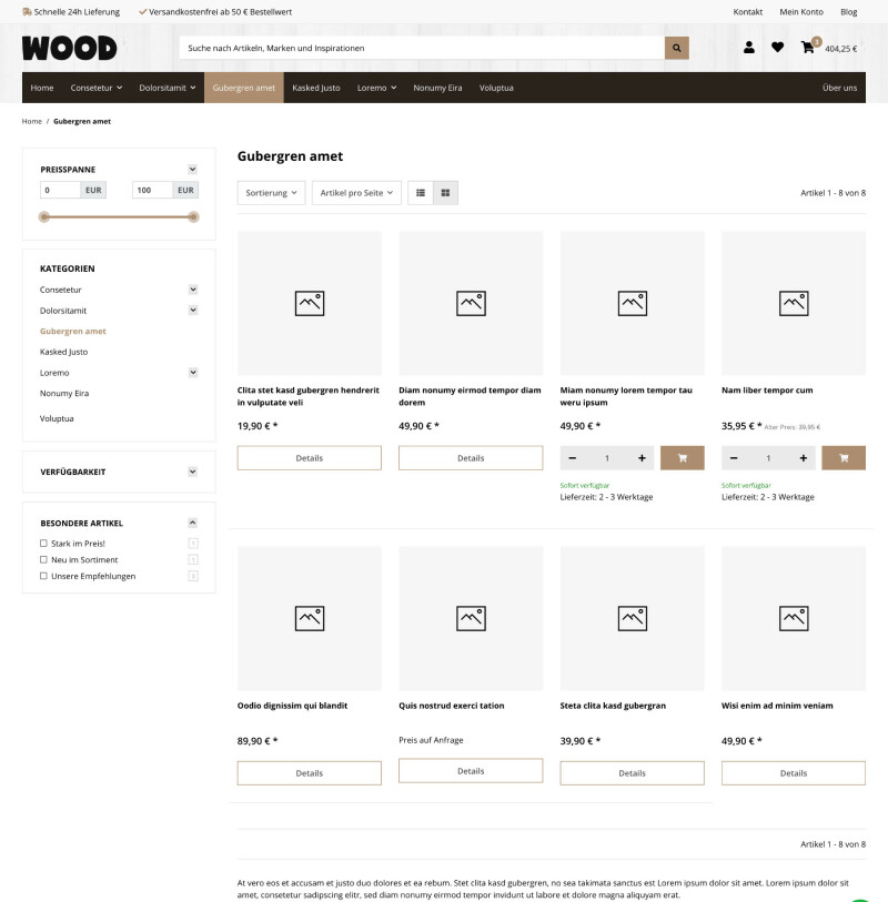 Wood Theme