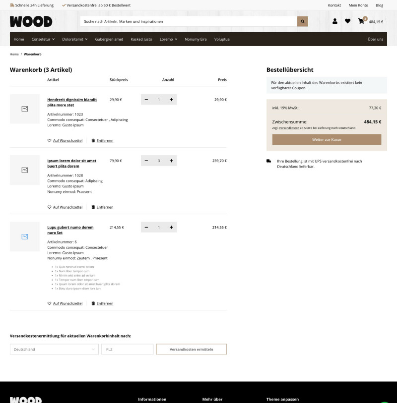 Wood Theme