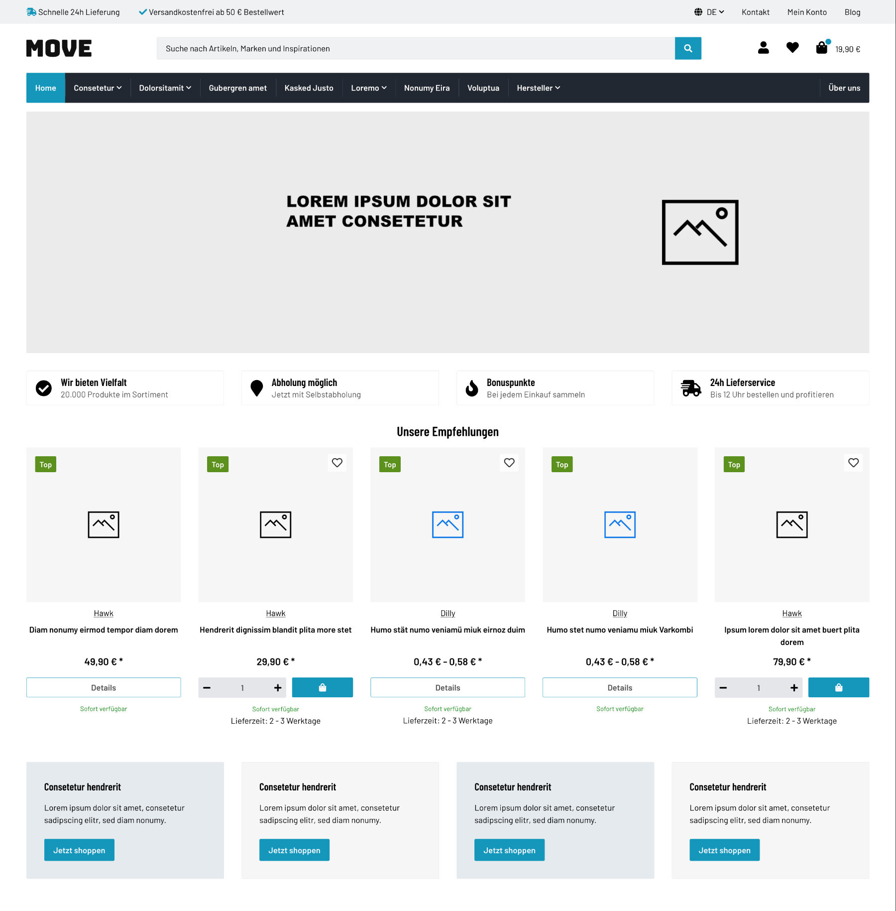 Move Time Theme Move - JTL-Shop Theme