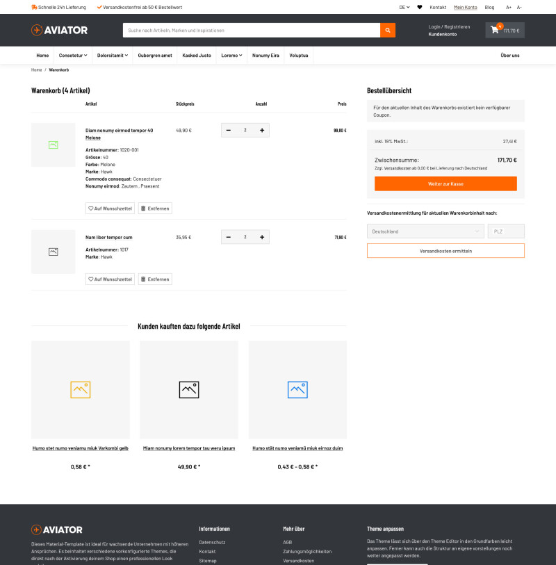 Aviator Theme